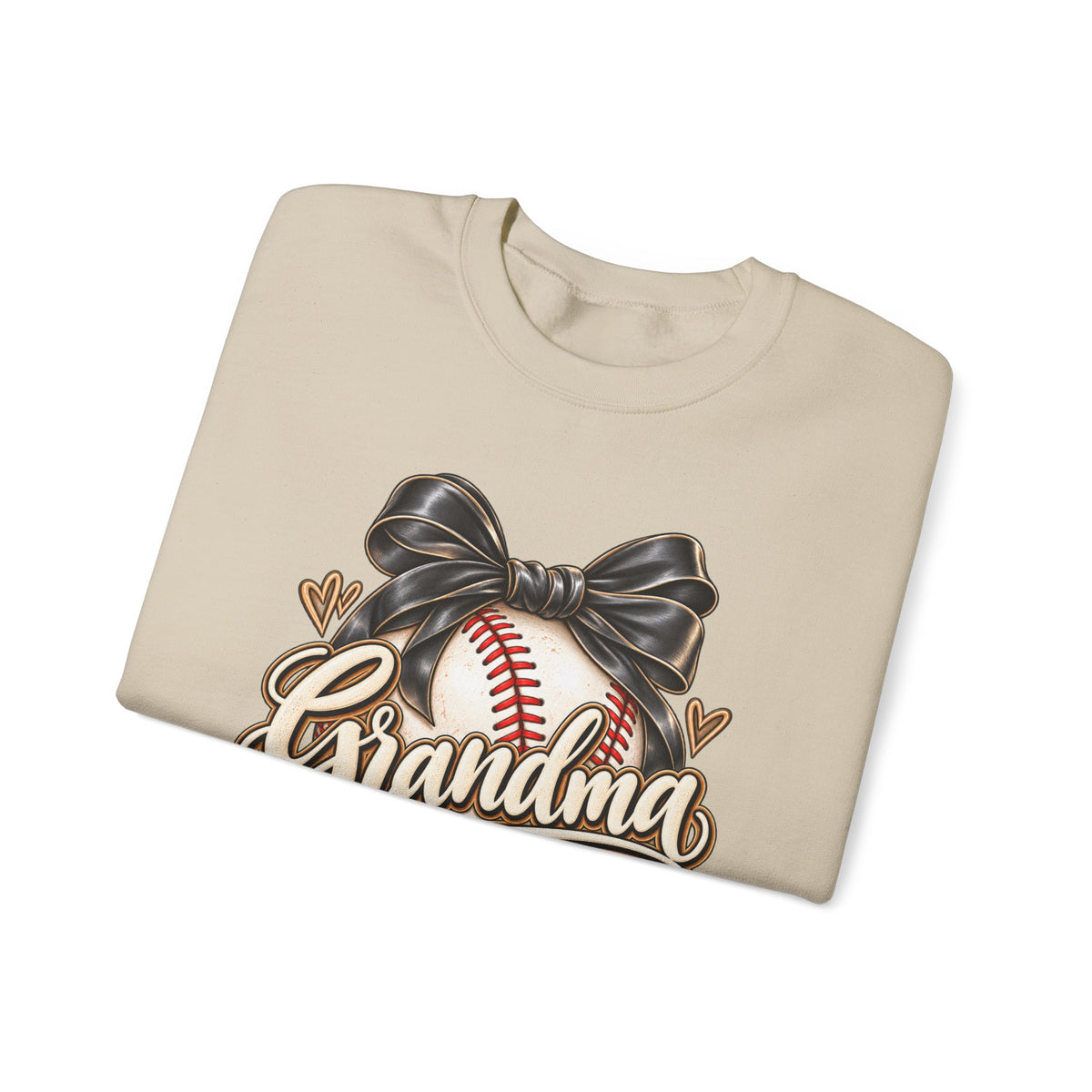 Grandma Loud and Proud Baseball Sweatshirt — Bow Softball Mom Gift