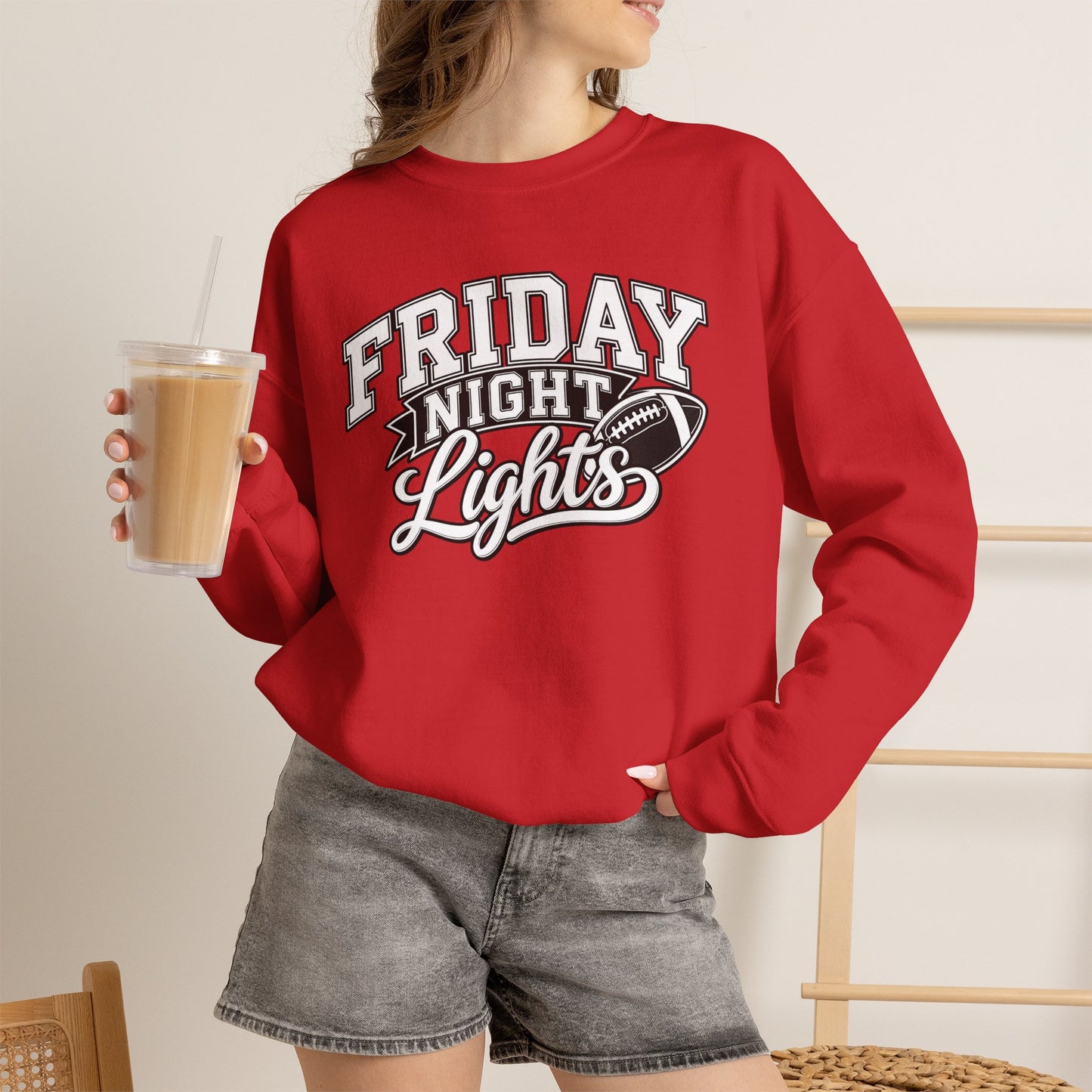 Friday Night Lights Football Crewneck Sweatshirt