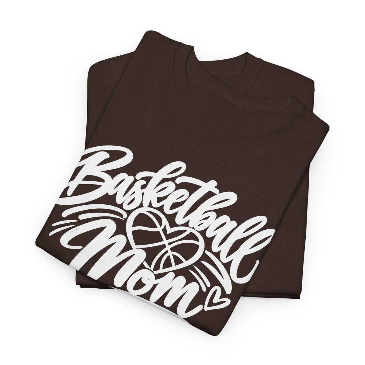 Basketball Mom T-Shirt — Script Logo Tee for Proud Coaches & Fans