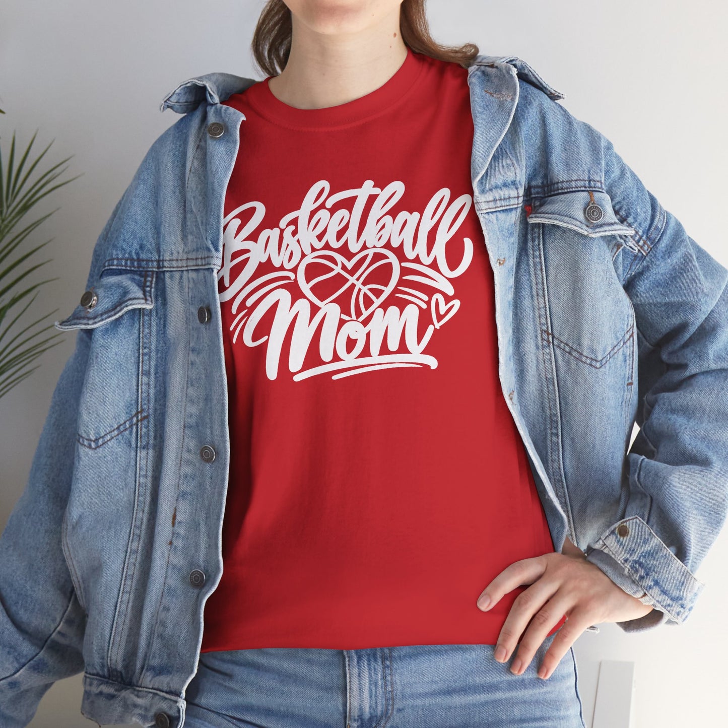 Basketball Mom T-Shirt — Script Logo Tee for Proud Coaches & Fans