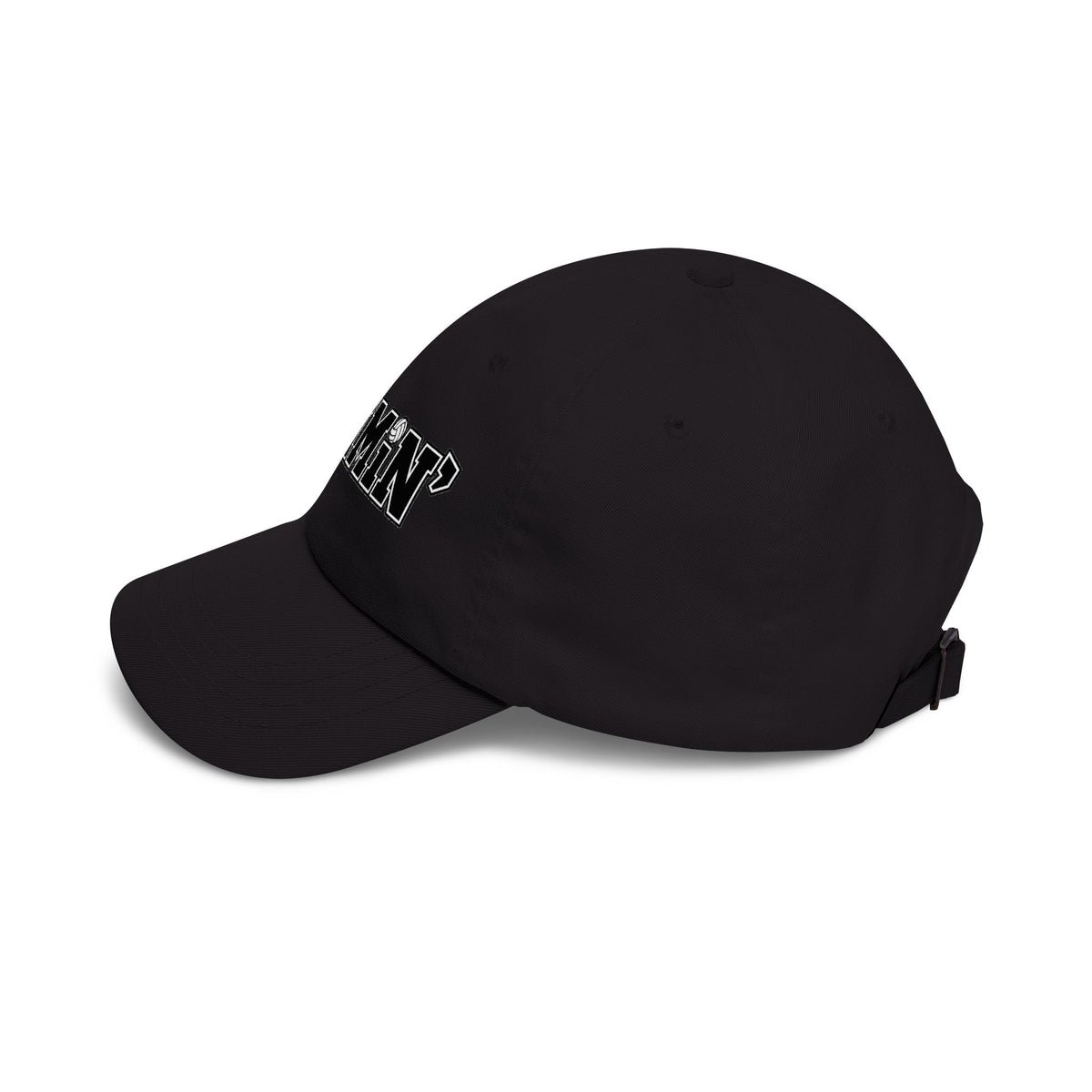 Mommin' Classic Dad Cap — Embroidered Casual Volleyball Hat for Moms