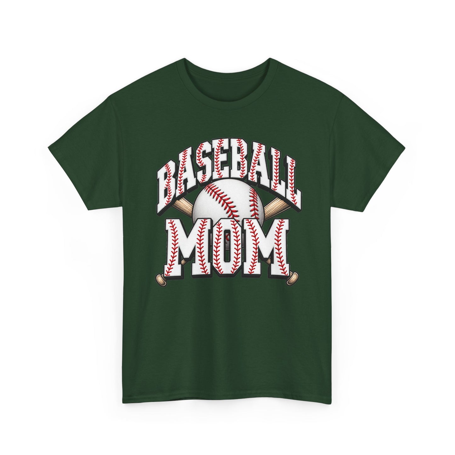 Baseball Mom T-Shirt – Retro Baseball Graphic Tee for Proud Moms