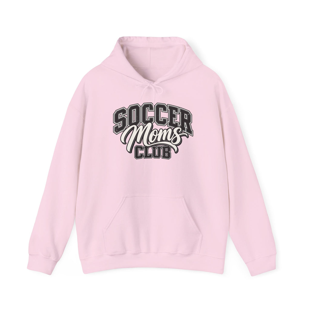 Soccer Moms Club Hoodie — Vintage Athletic Mom Pullover
