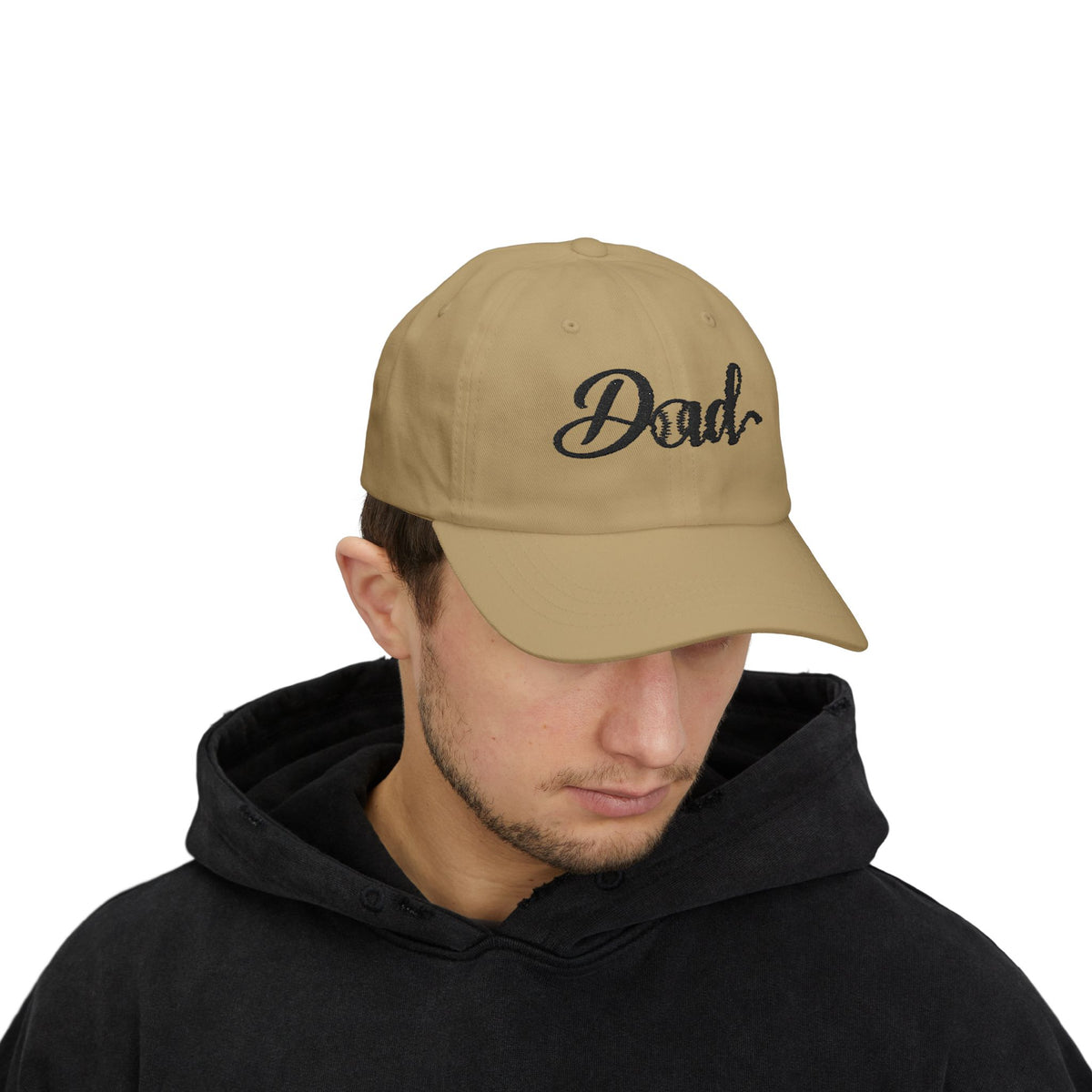 Dad Script Cap – Embroidered Classic Dad Baseball Hat