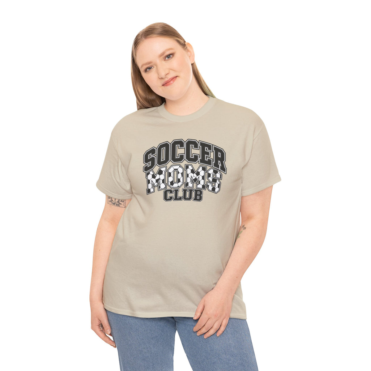 Soccer Mom Club T-Shirt — Retro Checkerboard Sports Tee
