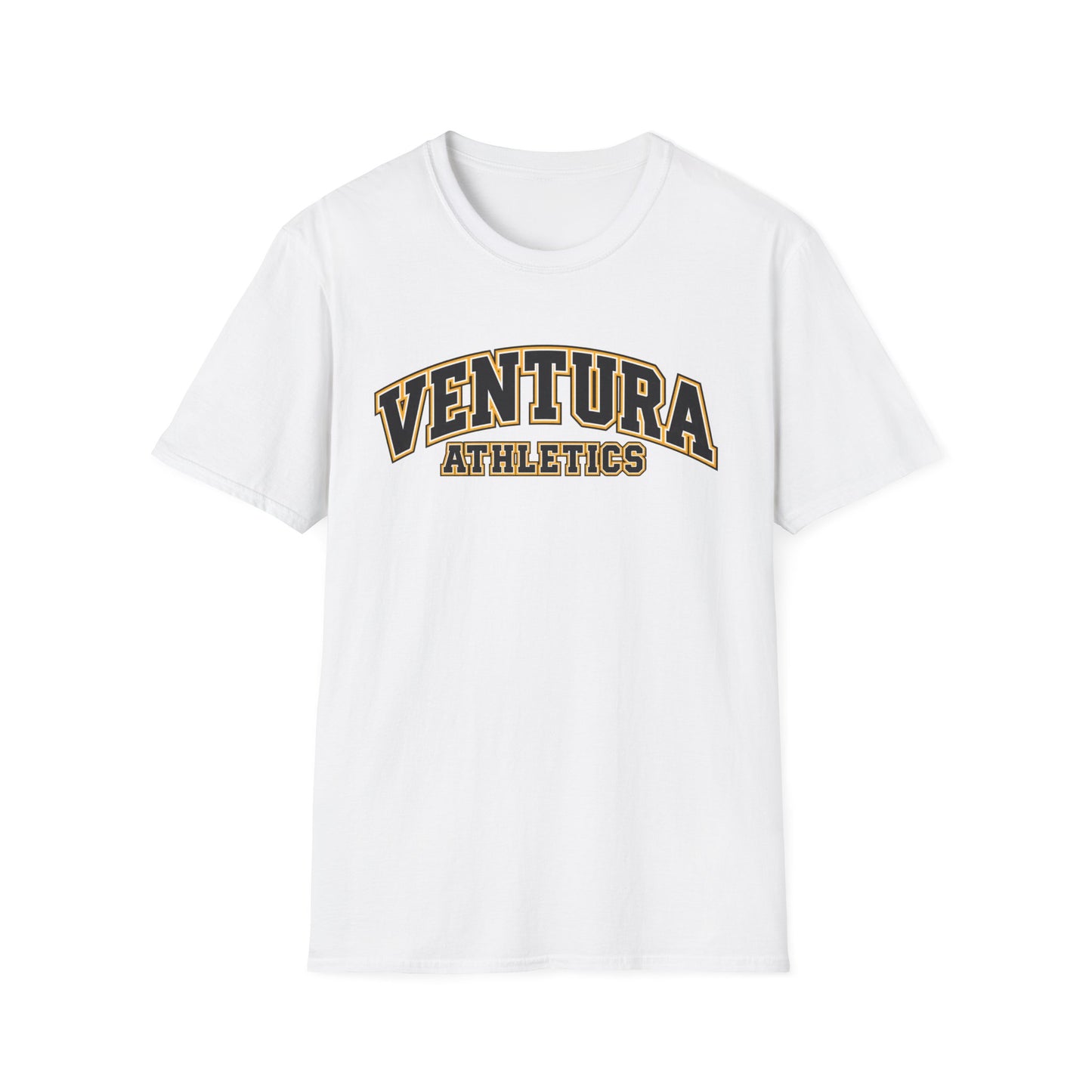 Ventura Athletics T-Shirt — Vintage Collegiate Crew Tee