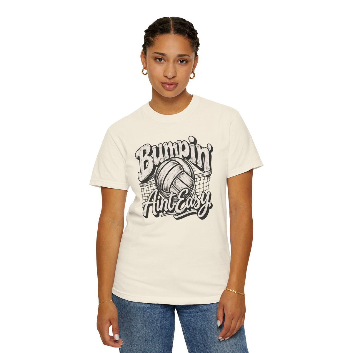 Bumpin' Ain't Easy Volleyball Tee