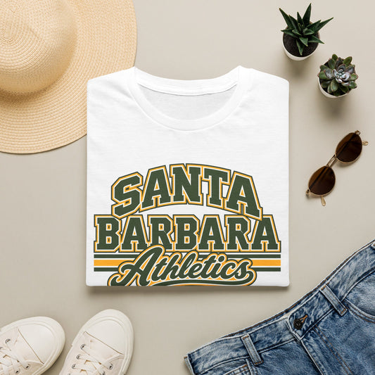 Santa Barbara Athletics T‑Shirt — Collegiate Vintage Campus Tee