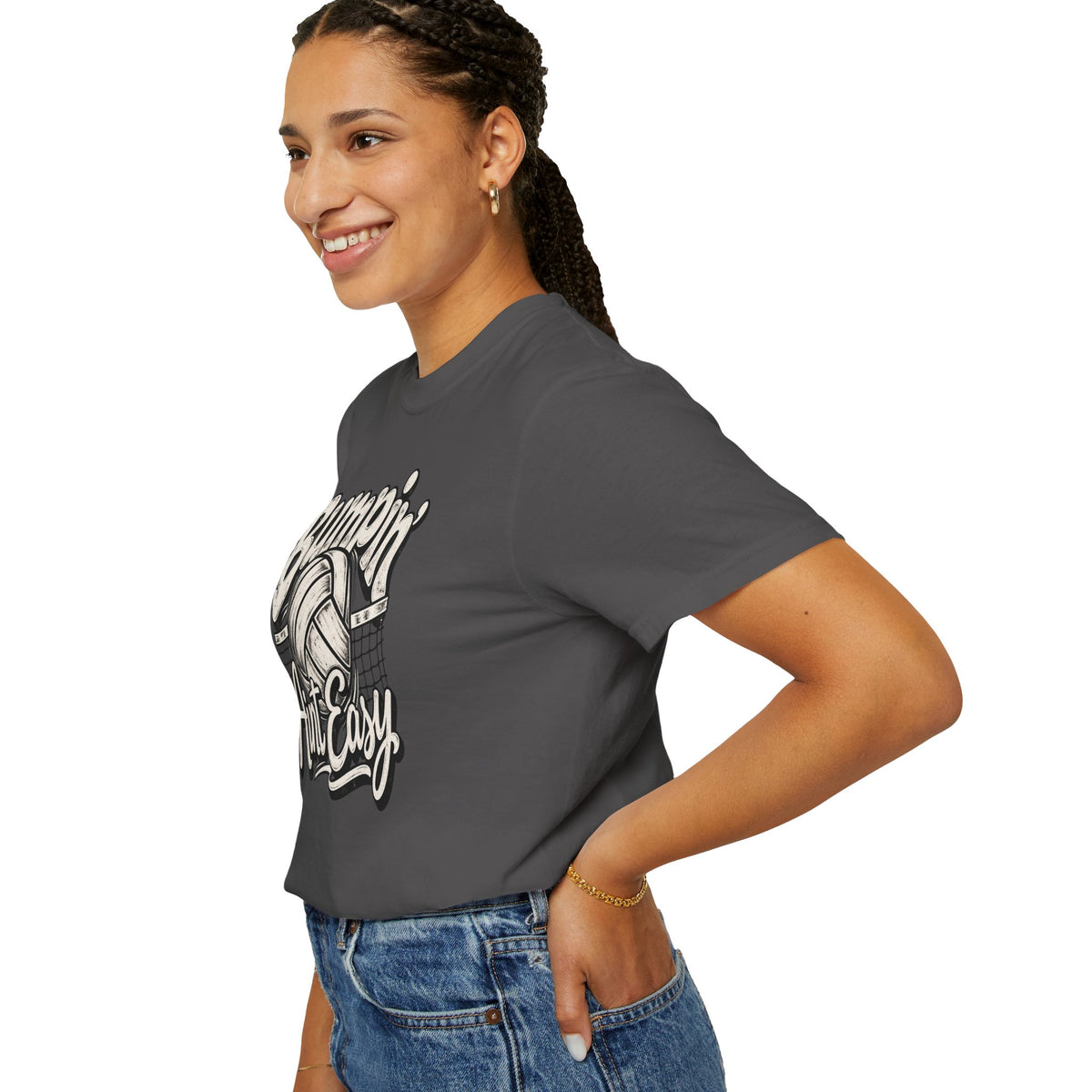 Bumpin' Ain't Easy Volleyball Tee