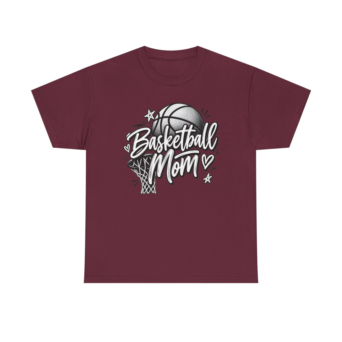 Basketball Mom Graphic T-Shirt