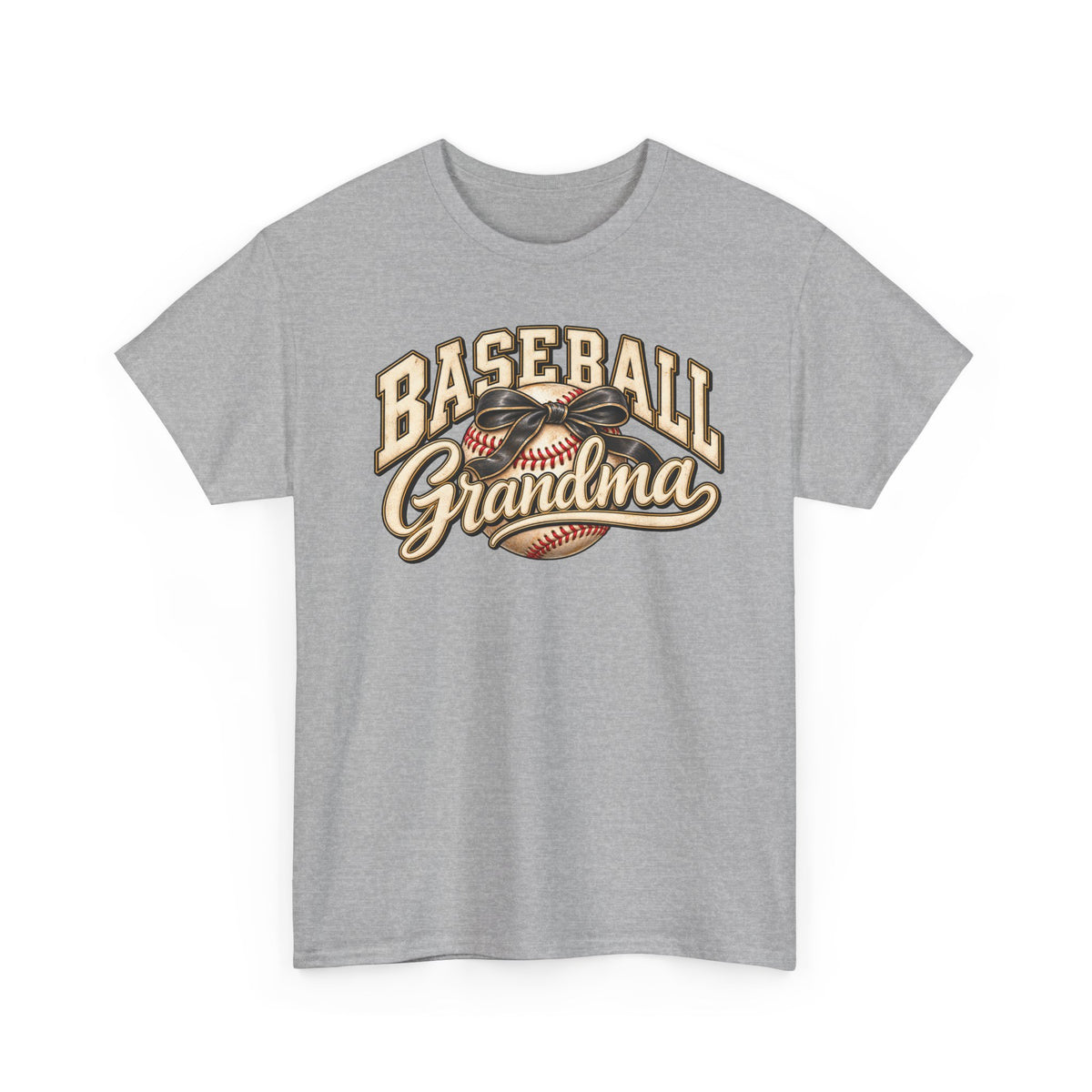 Baseball Grandma T-Shirt — Vintage Softball/Baseball Graphic Tee for Grandmothers
