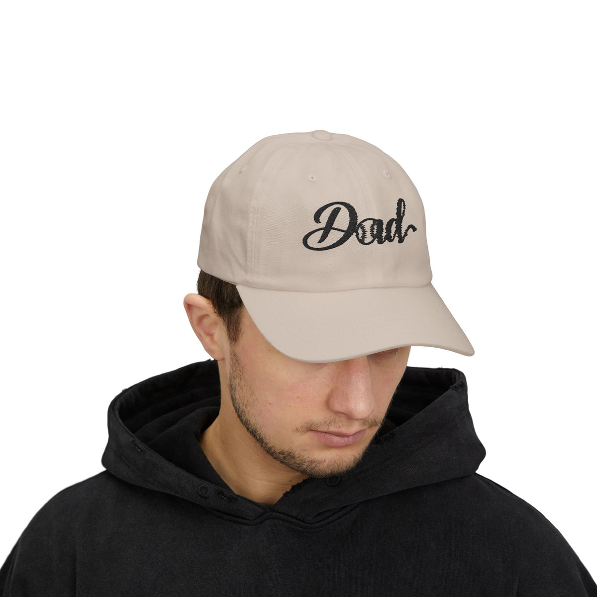 Dad Script Cap – Embroidered Classic Dad Baseball Hat