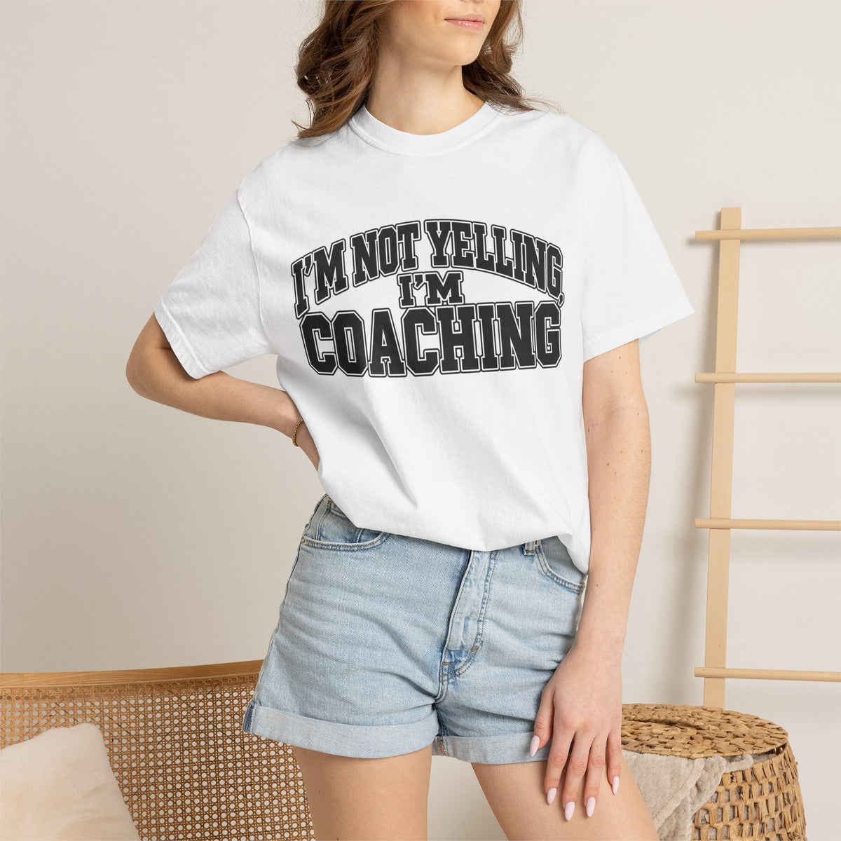 I'm Not Yelling I'm Coaching T-Shirt