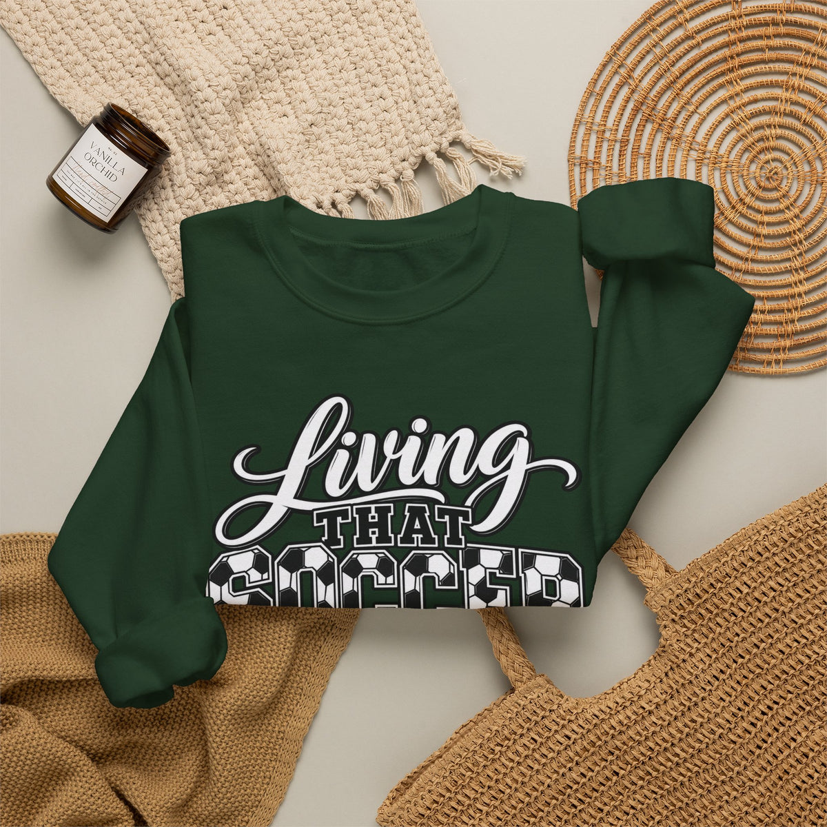 Living That Soccer Mom Life Sweatshirt
