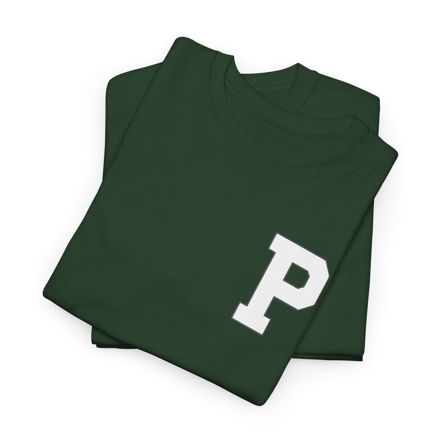 Varsity 'P' Pocket Tee — Retro Collegiate Letterman Shirt