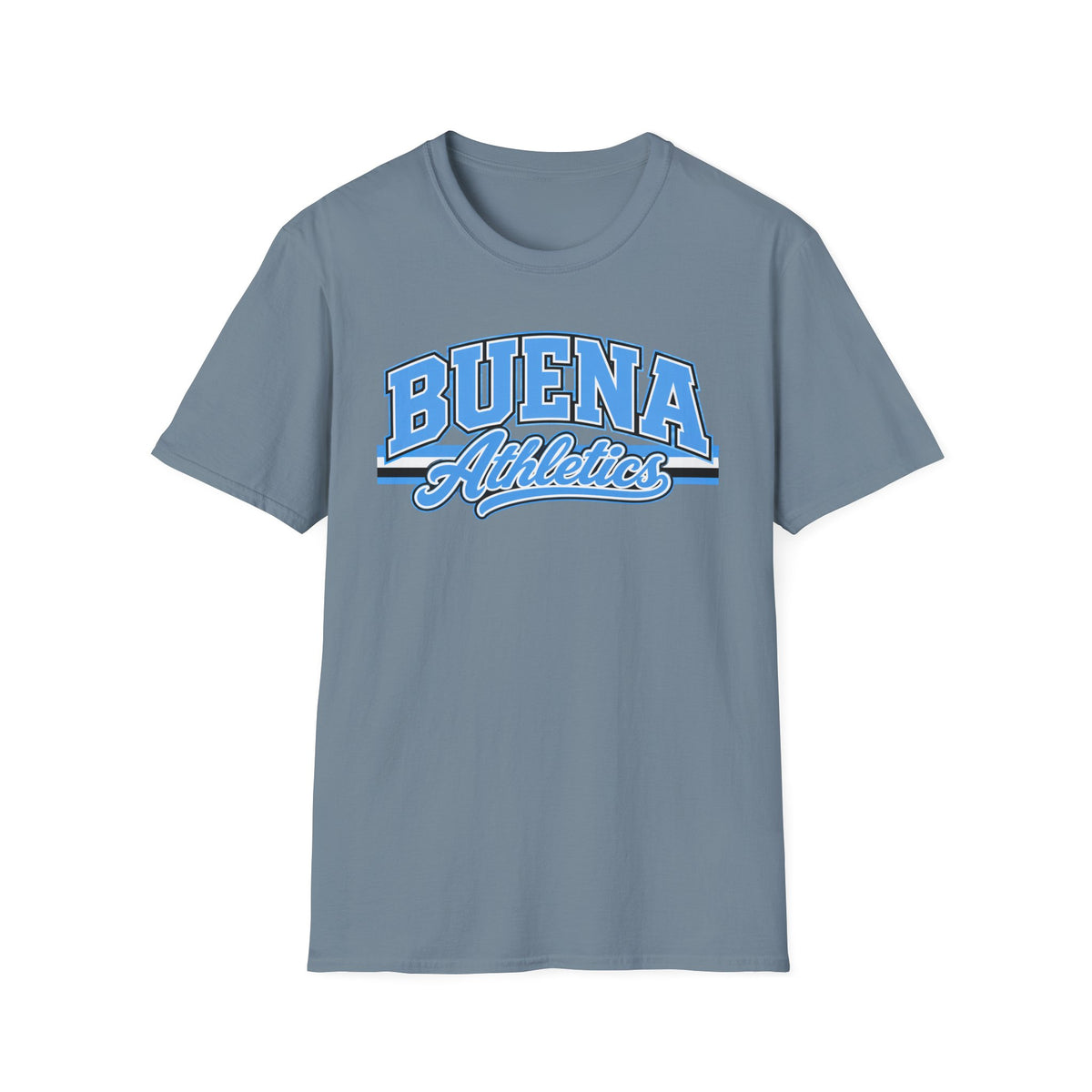 Buena Athletics T‑Shirt — Retro Collegiate Tee