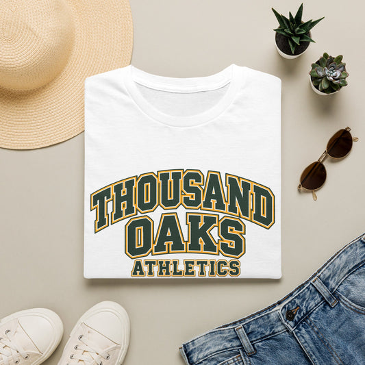Thousand Oaks Athletics T‑Shirt — Vintage Collegiate Sports Tee