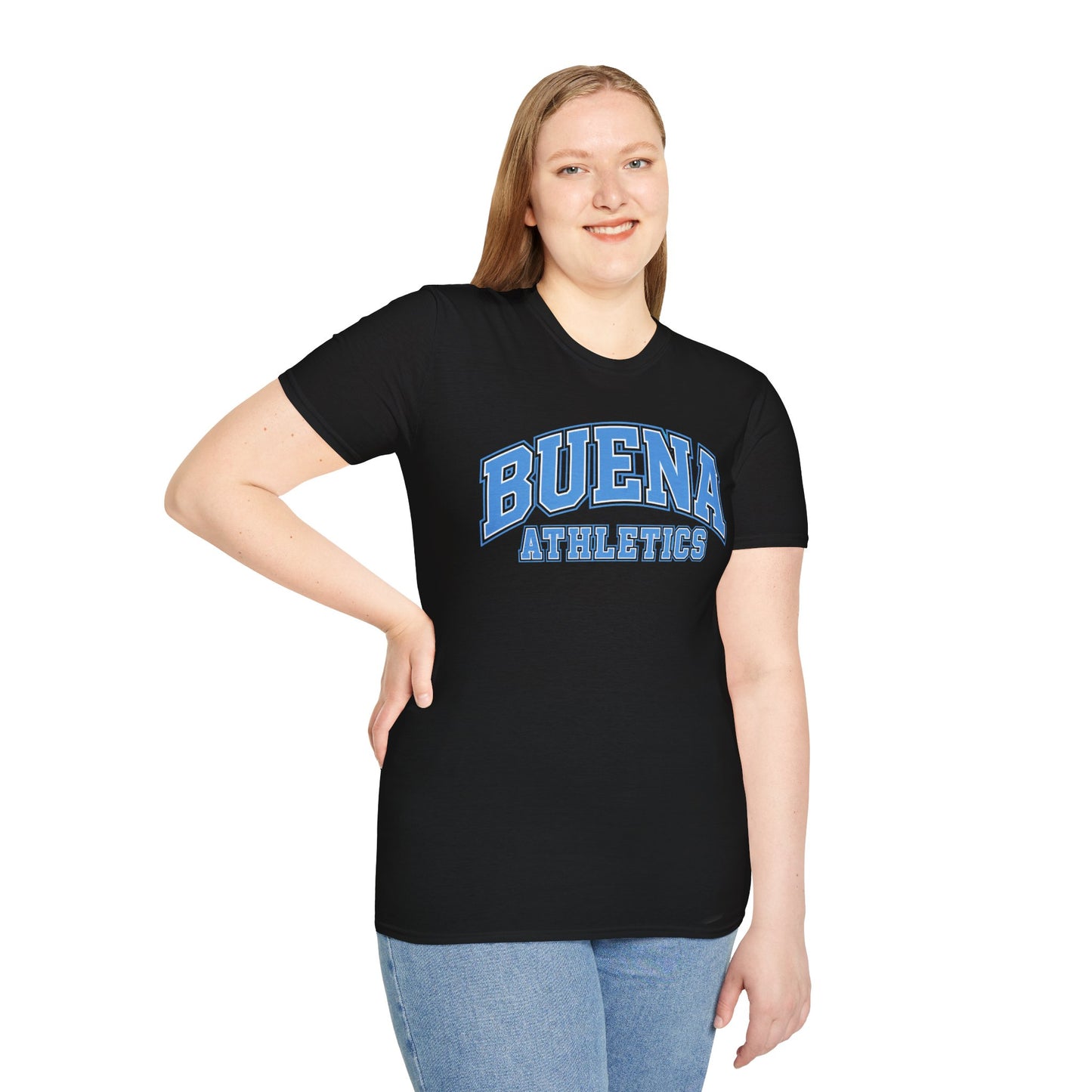 Buena Athletics T‑Shirt — Retro Collegiate Tee
