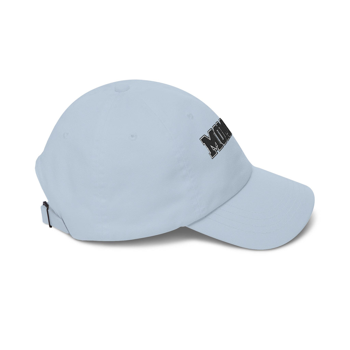Mommin' Dad Cap — Casual White Soccer Hat for Moms