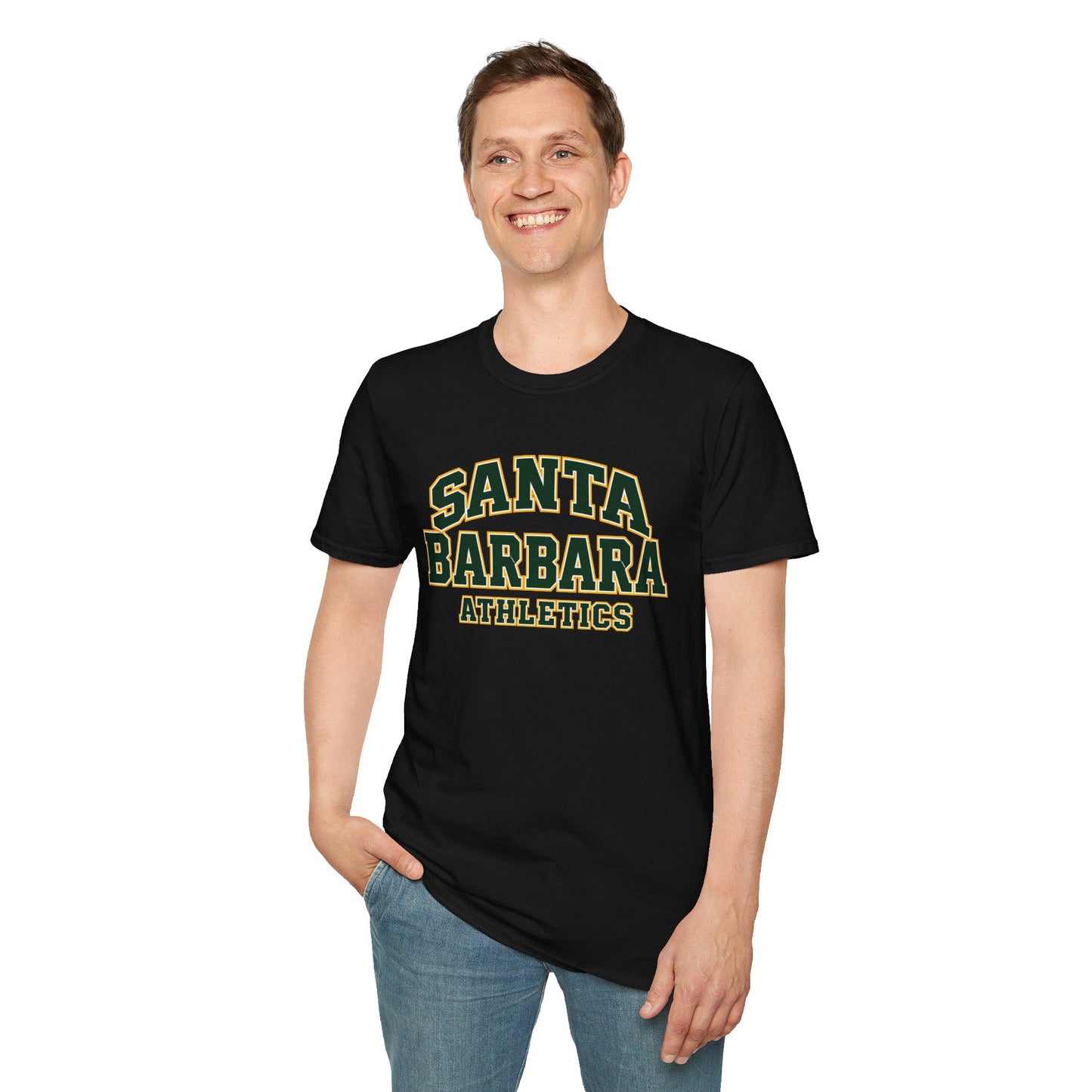 Santa Barbara Athletics T‑Shirt — Collegiate Vintage Campus Tee