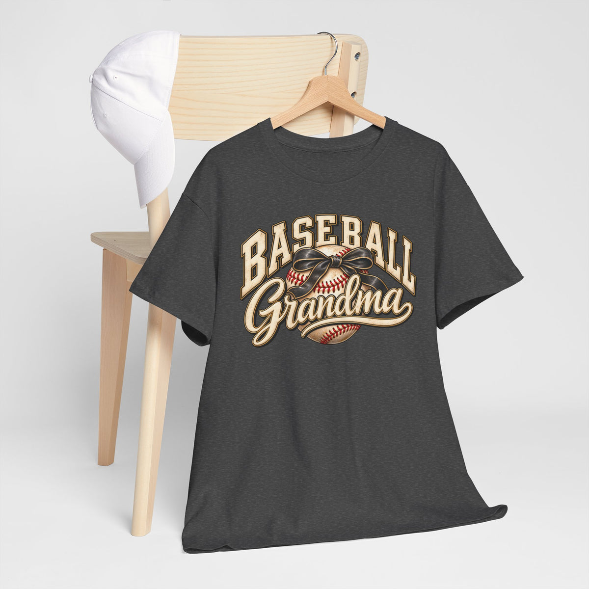 Baseball Grandma T-Shirt — Vintage Softball/Baseball Graphic Tee for Grandmothers