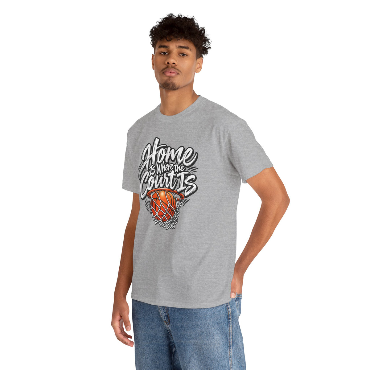 “Home Is Where the Court Is” Graphic Tee