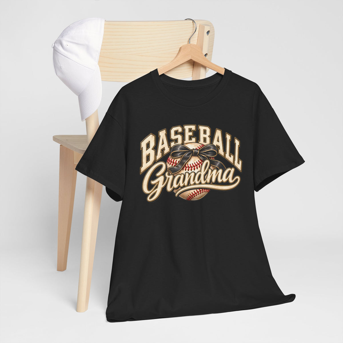 Baseball Grandma T-Shirt — Vintage Softball/Baseball Graphic Tee for Grandmothers