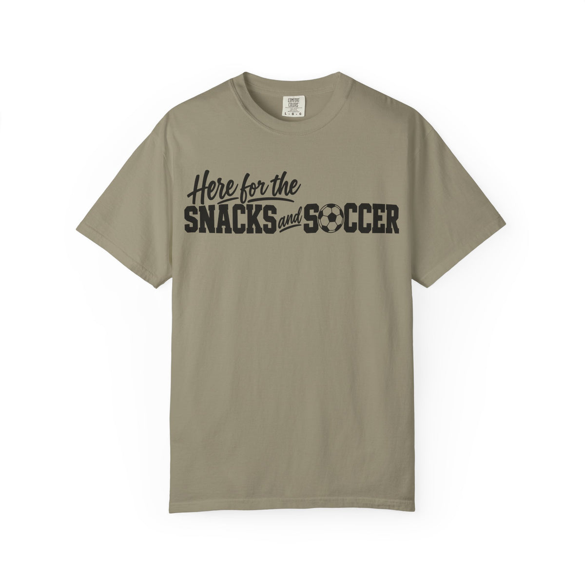 Here for the Snacks and Soccer T‑Shirt