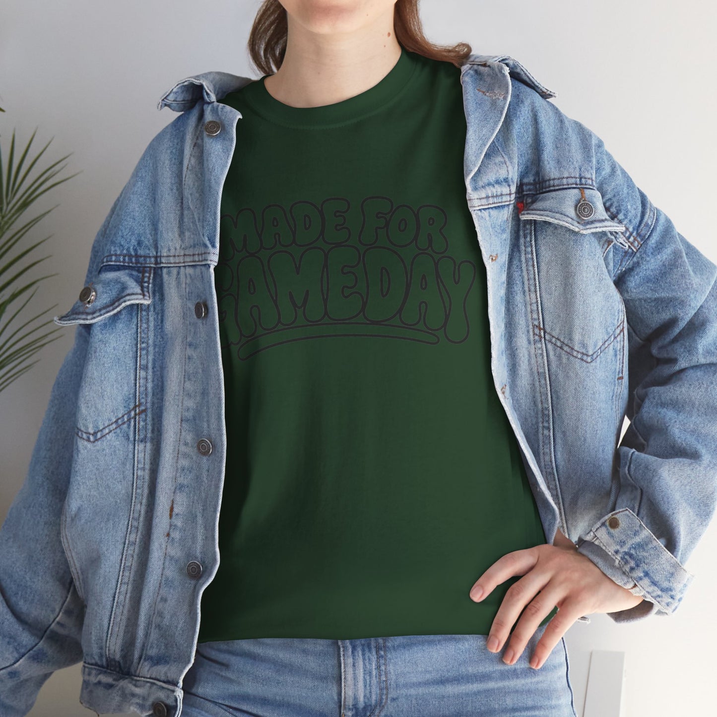 Made for Gameday Tee — Retro Sports Fan Graphic T‑Shirt