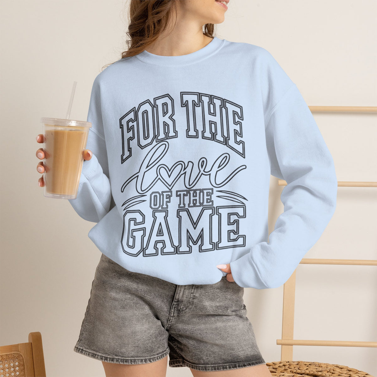 For The Love Of The Game Crewneck Sweatshirt