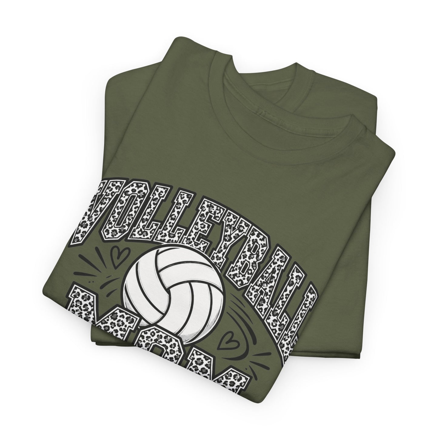 Volleyball Mom T-Shirt — Retro Volleyball Graphic Tee for Proud Moms