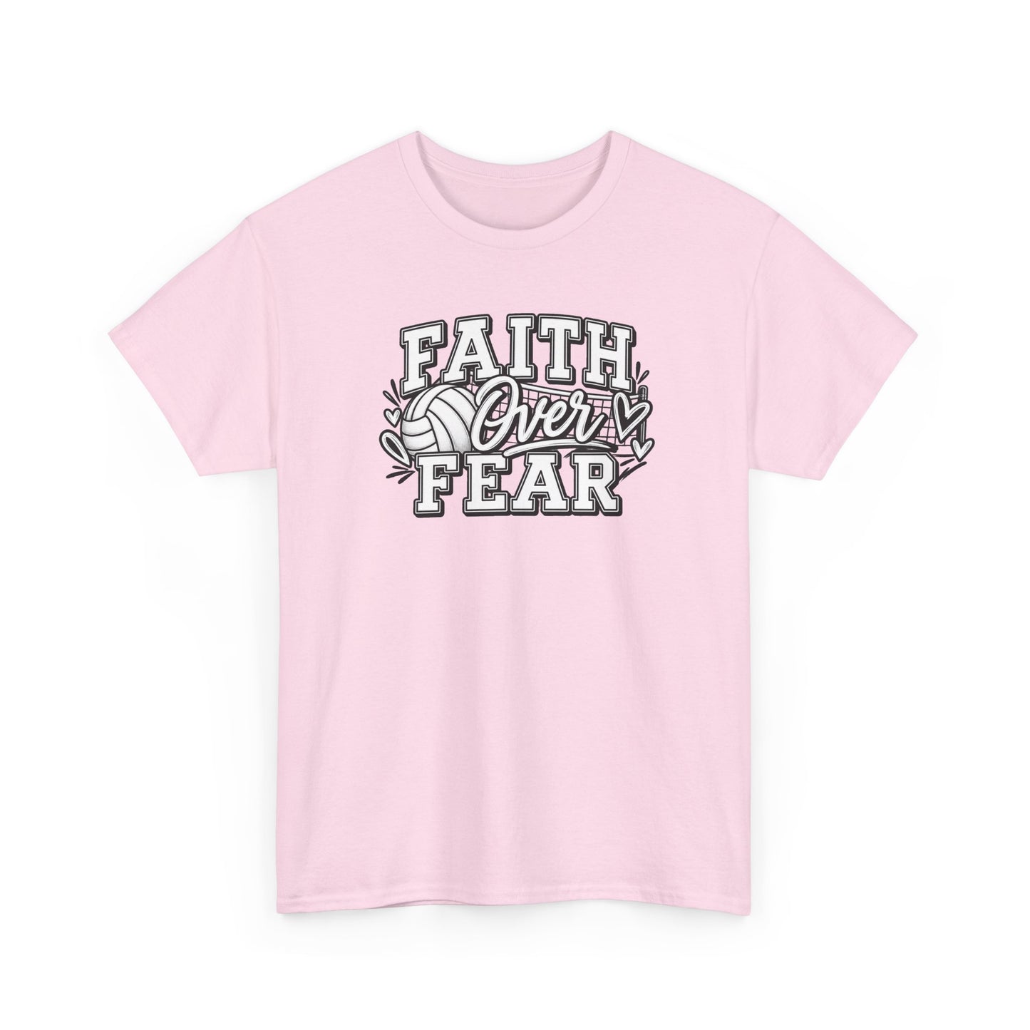 Faith Over Fear T‑Shirt - Inspirational Christian Tee