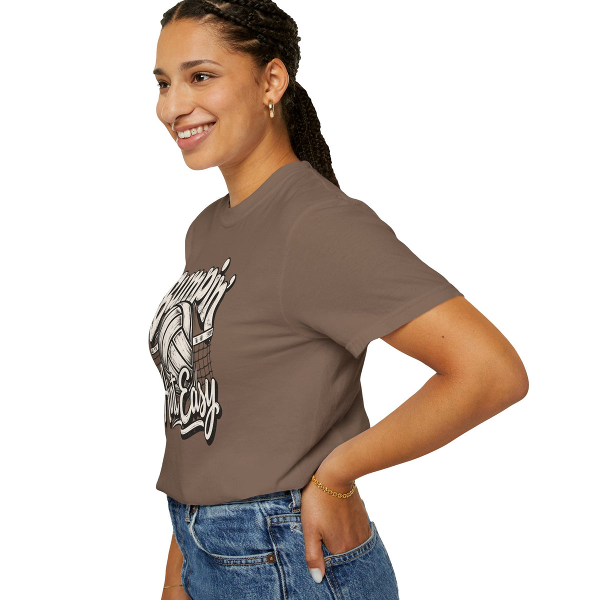 Bumpin' Ain't Easy Volleyball Tee