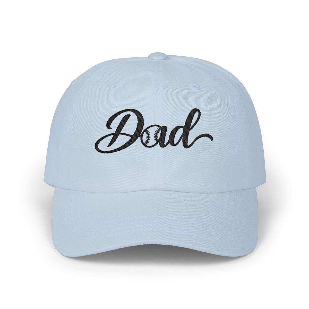 Dad Script Cap – Embroidered Classic Dad Baseball Hat
