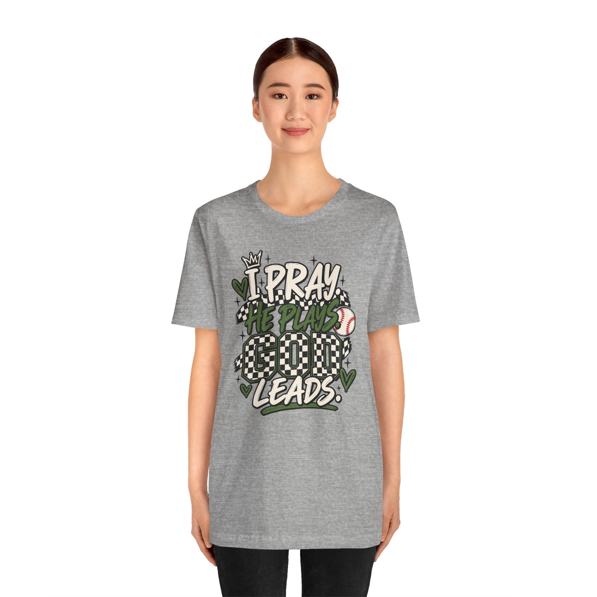 I Pray He Plays Good Leads T-Shirt