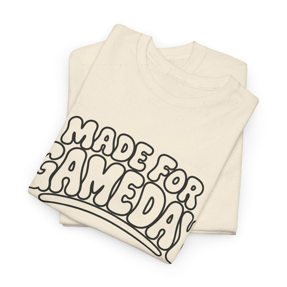 Made for Gameday Tee — Retro Sports Fan Graphic T‑Shirt