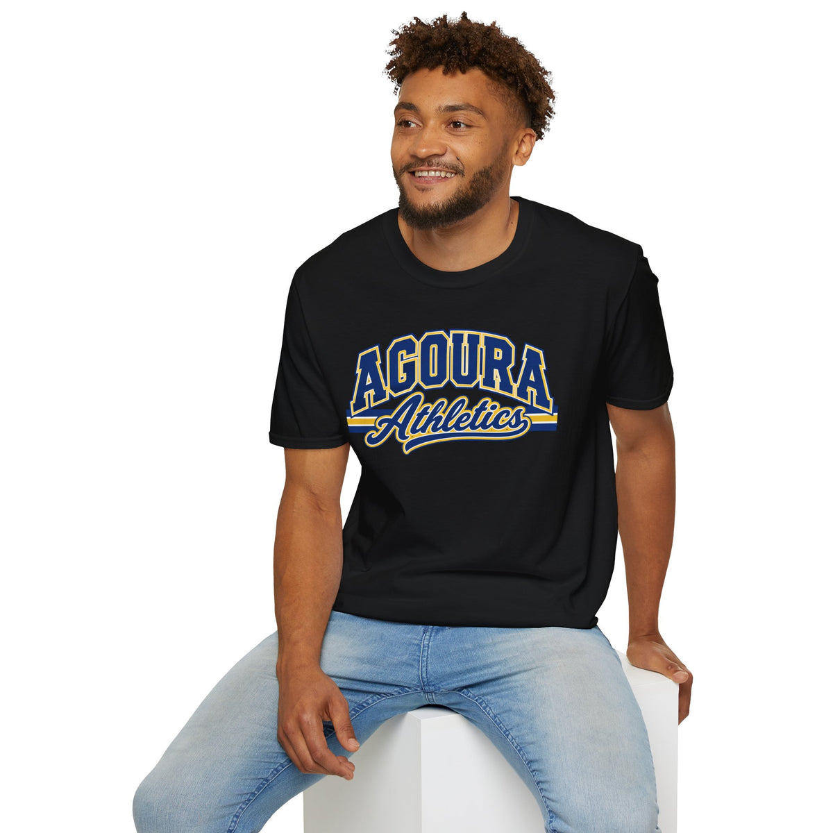 Agoura Athletics T-Shirt — Collegiate Varsity Logo Tee