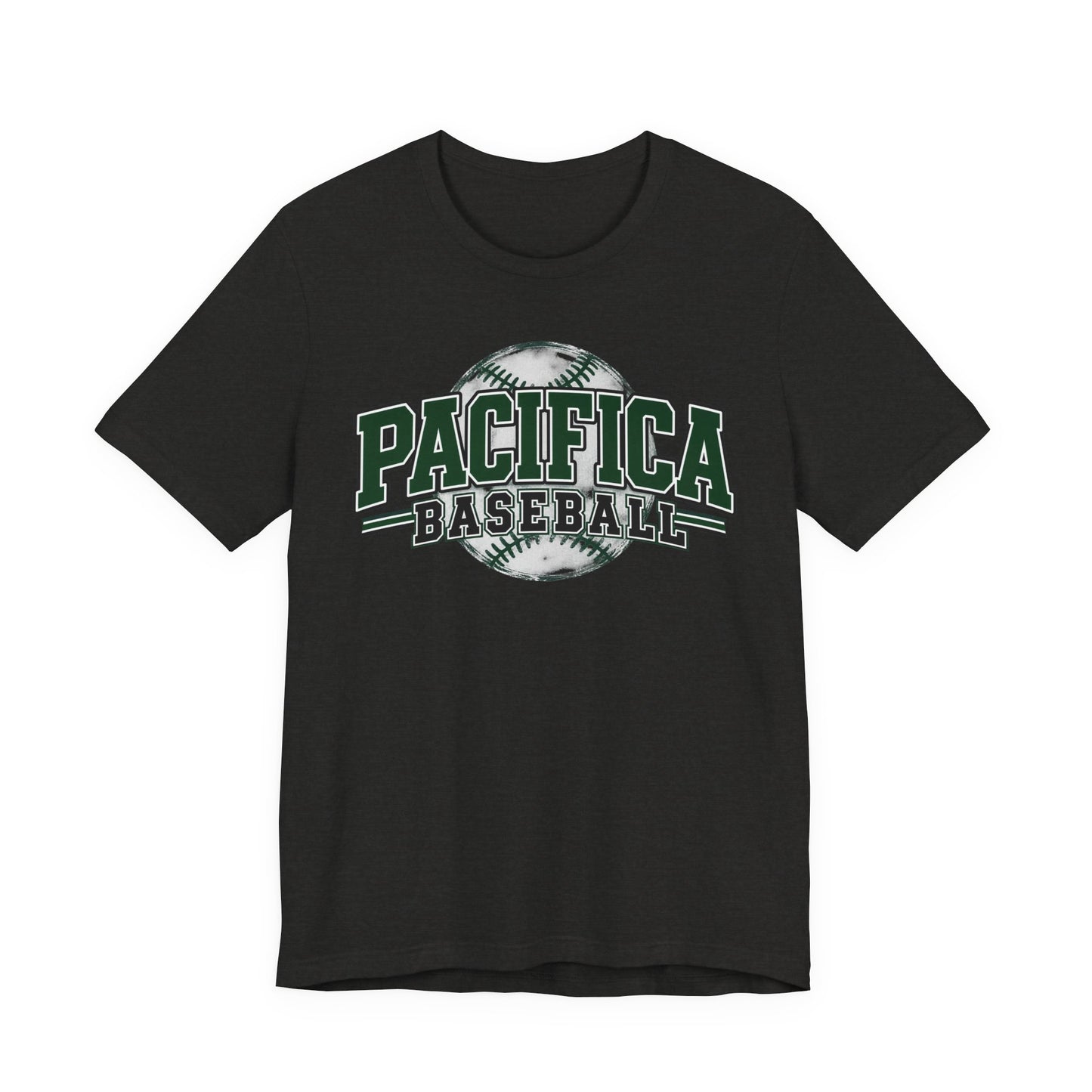 Pacifica Baseball Tee - Vintage Baseball Logo T-Shirt