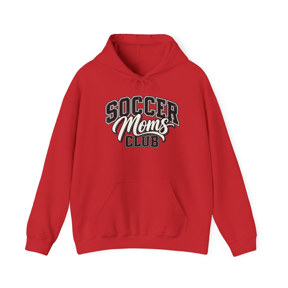 Soccer Moms Club Hoodie — Vintage Athletic Mom Pullover