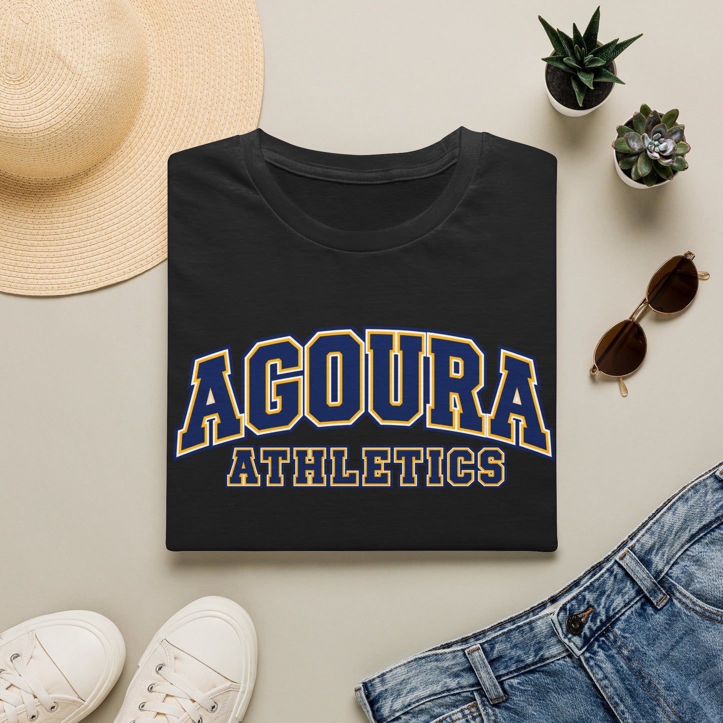Agoura Athletics T-Shirt — Collegiate Varsity Logo Tee