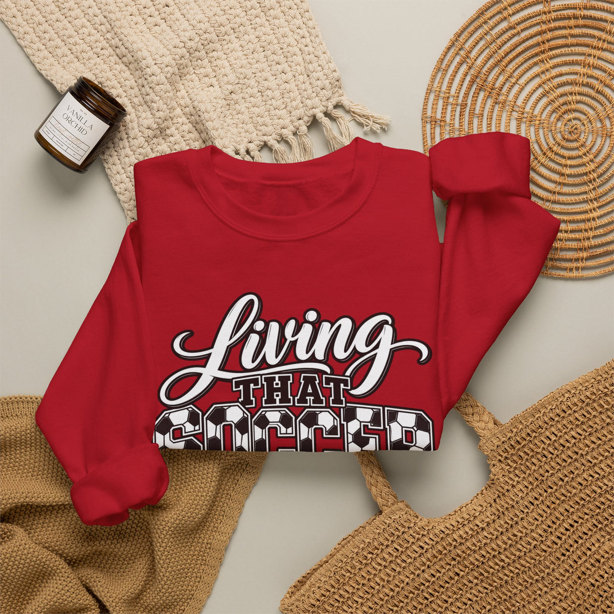 Living That Soccer Mom Life Sweatshirt