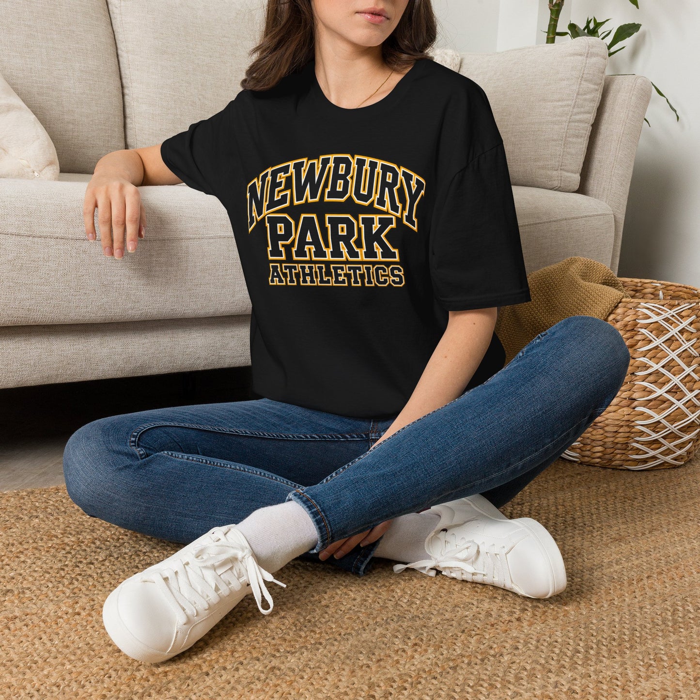 Newbury Park Athletics T‑Shirt — Vintage Collegiate Sports Tee