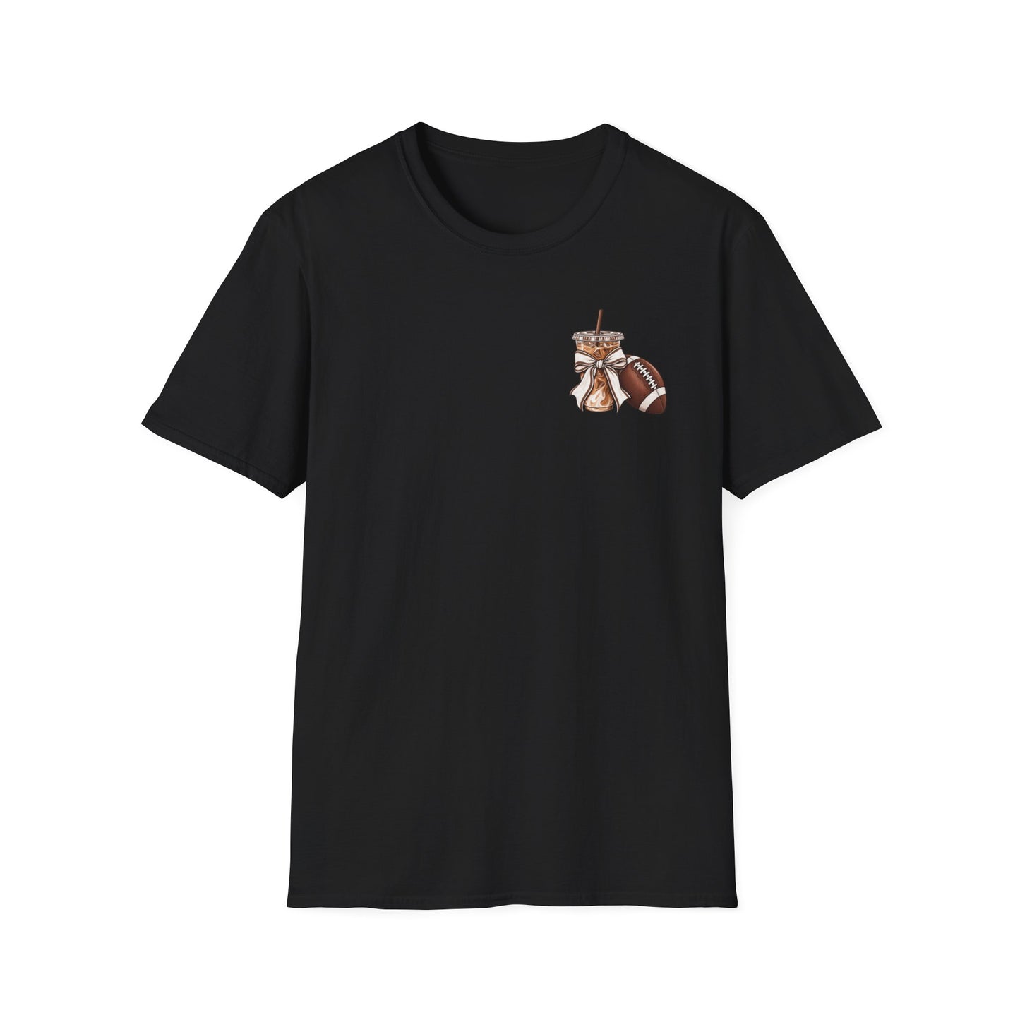 Football Mom Iced Coffee T-Shirt