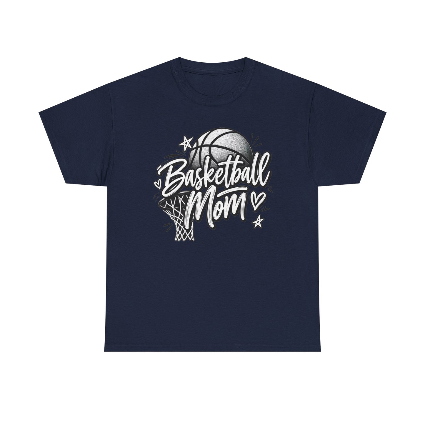 Basketball Mom T-Shirt — Graphic Sports Mom Tee