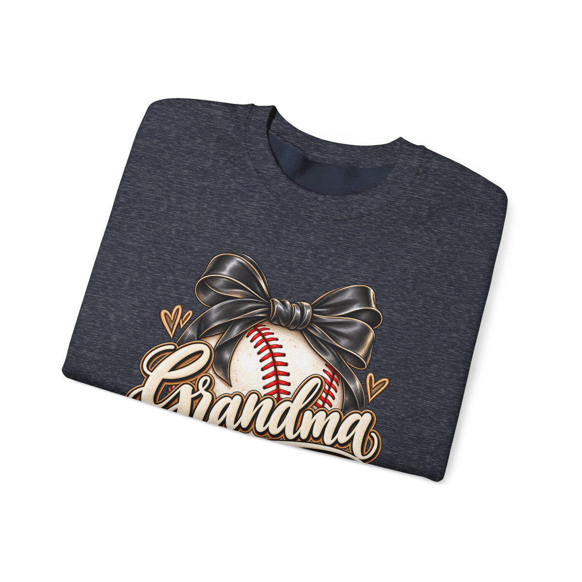 Grandma Loud and Proud Baseball Sweatshirt — Bow Softball Mom Gift