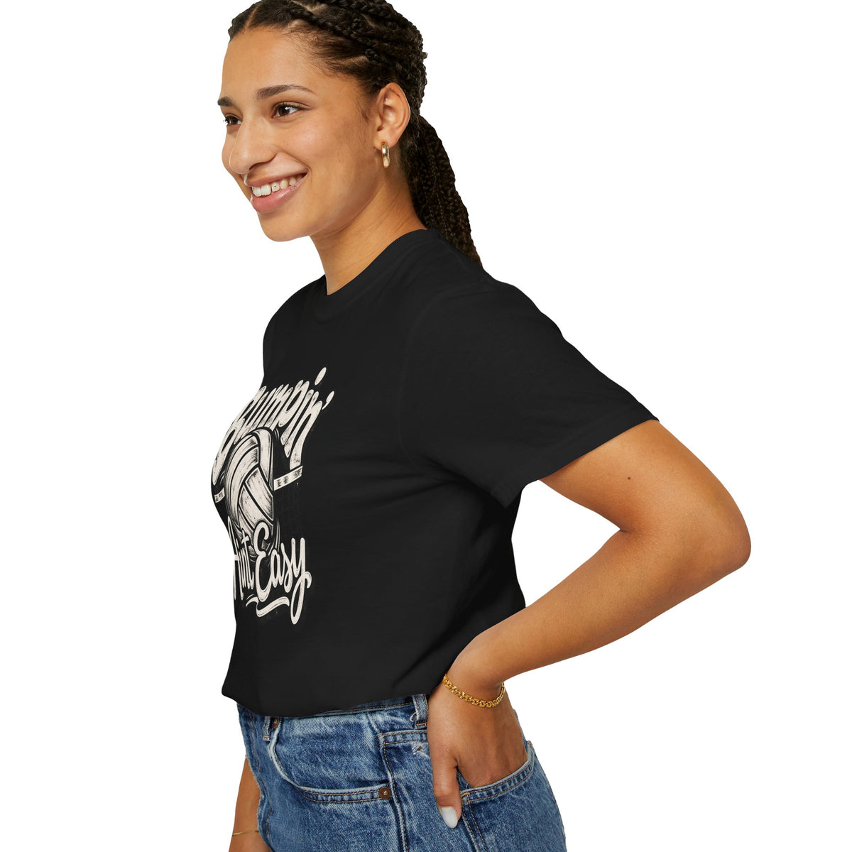 Bumpin' Ain't Easy Volleyball Tee