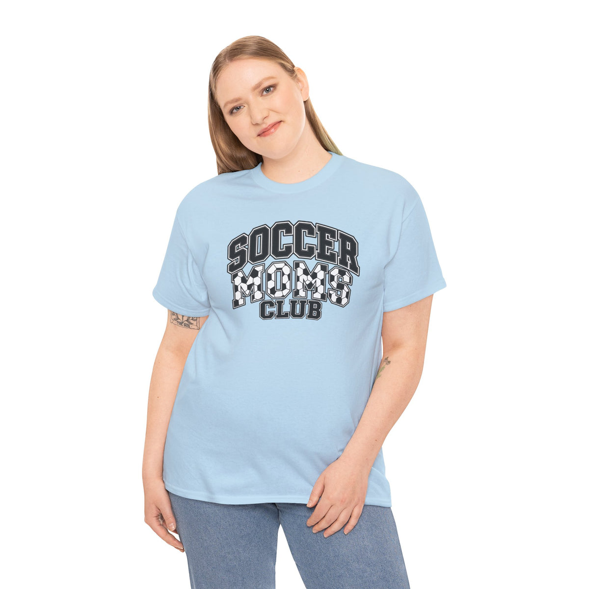 Soccer Mom Club T-Shirt — Retro Checkerboard Sports Tee