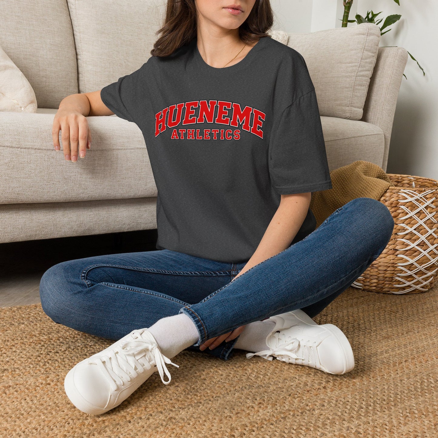 Hueneme Athletics T-Shirt — Vintage Campus Sports Tee