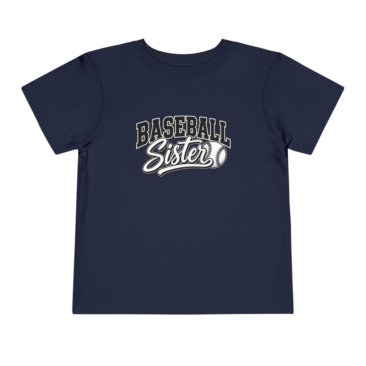 Baseball Sister Toddler Tee