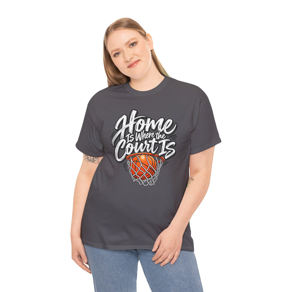 “Home Is Where the Court Is” Graphic Tee